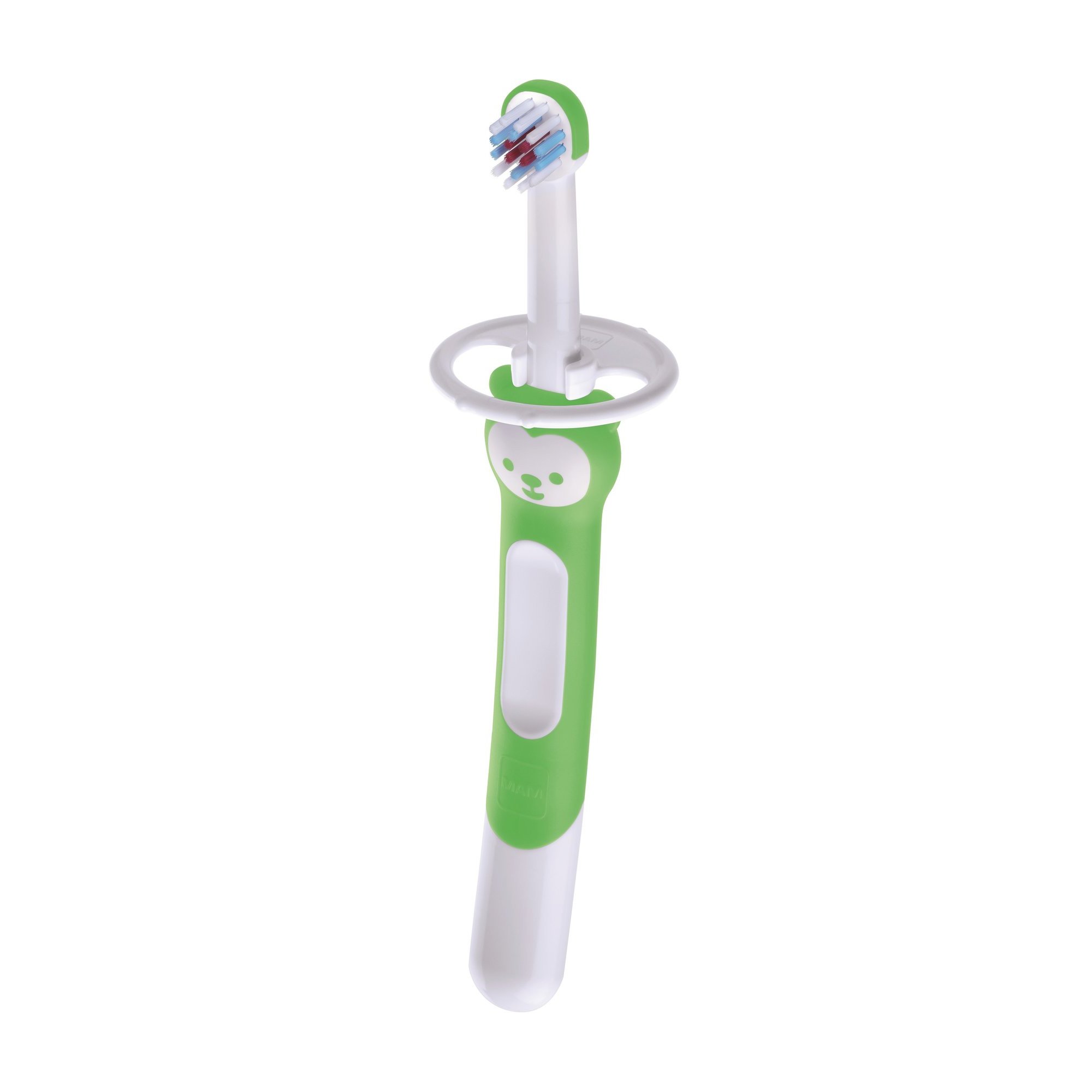 Mam Training Brush Βρεφική Εκπαιδευτική Οδοντόβουρτσα Κωδ 605 από 5+ Μηνών 1 Τεμάχιο – πράσινο