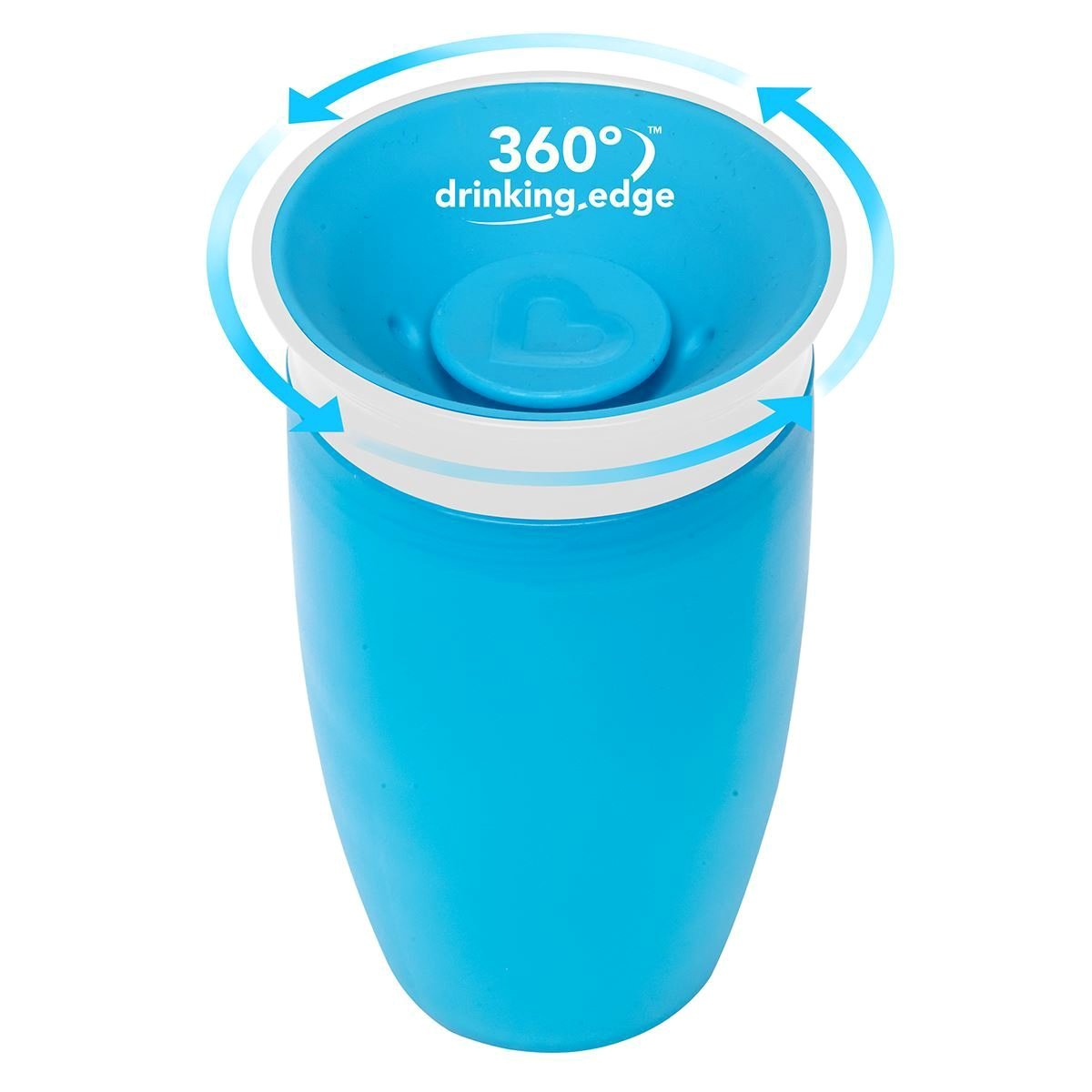 Munchkin Sippy Cup Παιδικό Κύπελλο Miracle 360° 12m+, 296ml – μπλε