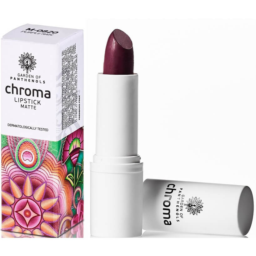 Garden of Panthenols Chroma Lipstick Matte 4gr – M-0820 Purple Rain