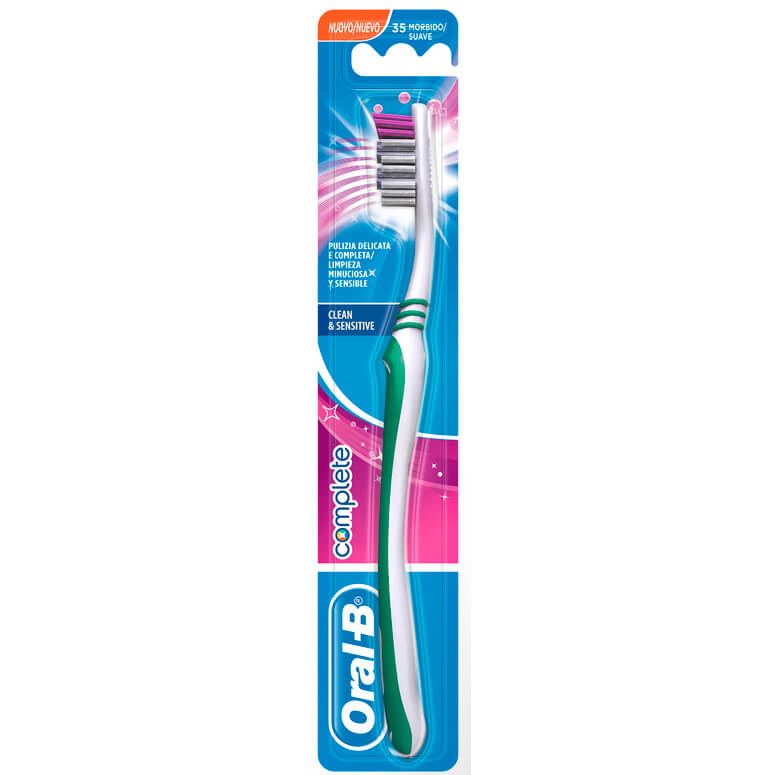 Oral-B Complete Sensitive & Clean 35 Οδοντόβουρτσα Μαλακή 1τμχ – πράσινο