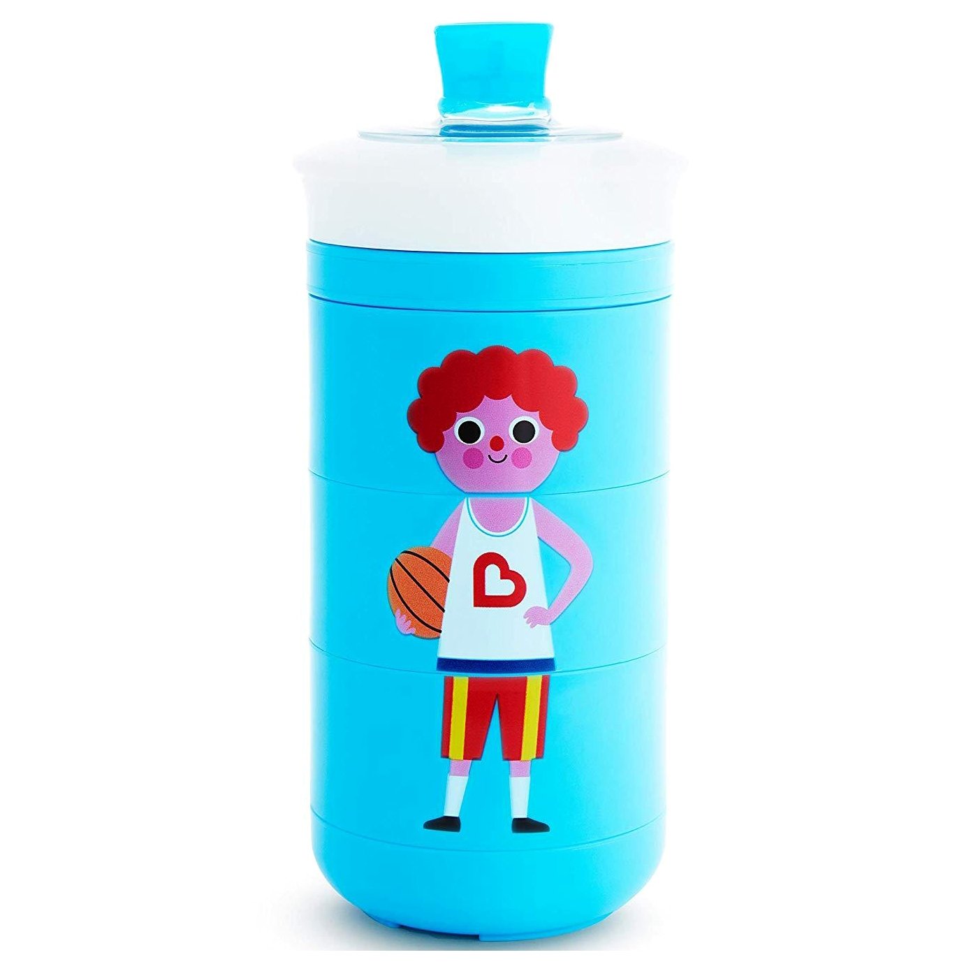 Munchkin Twisty Mix & Match Bite-Proof Sippy Cup Ποτήρι Για Βρέφη & Παιδιά 266ml – γαλάζιο