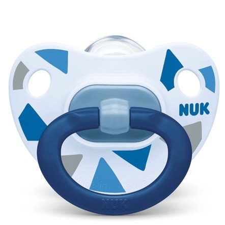 Nuk Happy Days Ορθοδοντική Πιπίλα Σιλικόνης 1 τεμάχιο – 6-18 Μηνών Μπλε