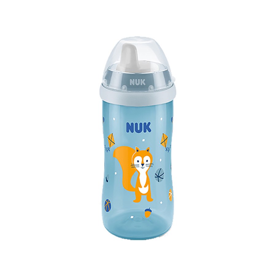 Nuk Παγουράκι Kiddy Cup με Ρύγχος & Κλιπ 12Μηνών+ , 300 ml – Μπλε 2