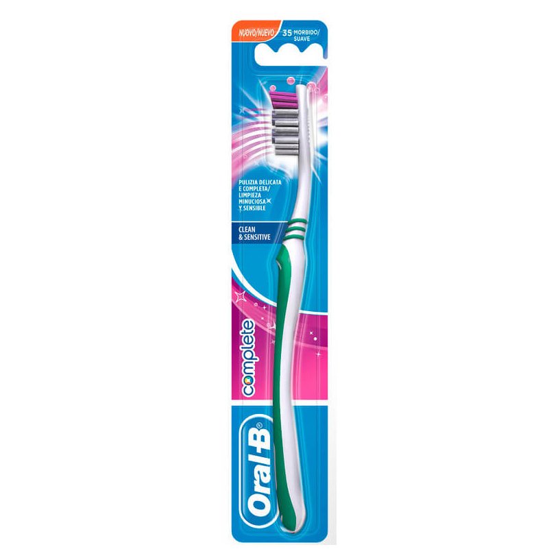 Oral-B Complete Sensitive & Clean 35 Οδοντόβουρτσα Μαλακή 1τμχ – πράσινο