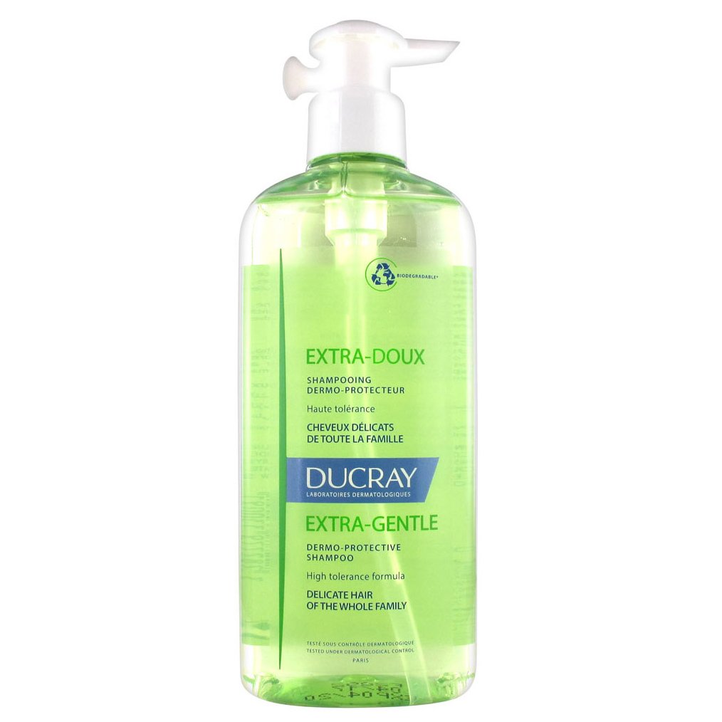 Extra-Doux Shampooing Dermoprotecteur – Ducray,Shampoo Συχνής Χρήσης για το Ευαίσθητο Τριχωτό – 400ml