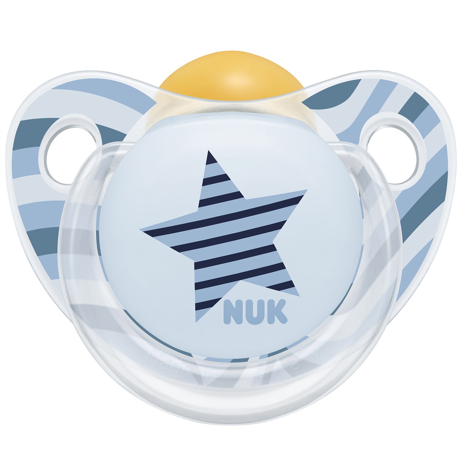 Nuk Trendline Adore Πιπίλα Καουτσούκ 1 Τεμάχιο – 6-18 Μηνών Γαλάζια