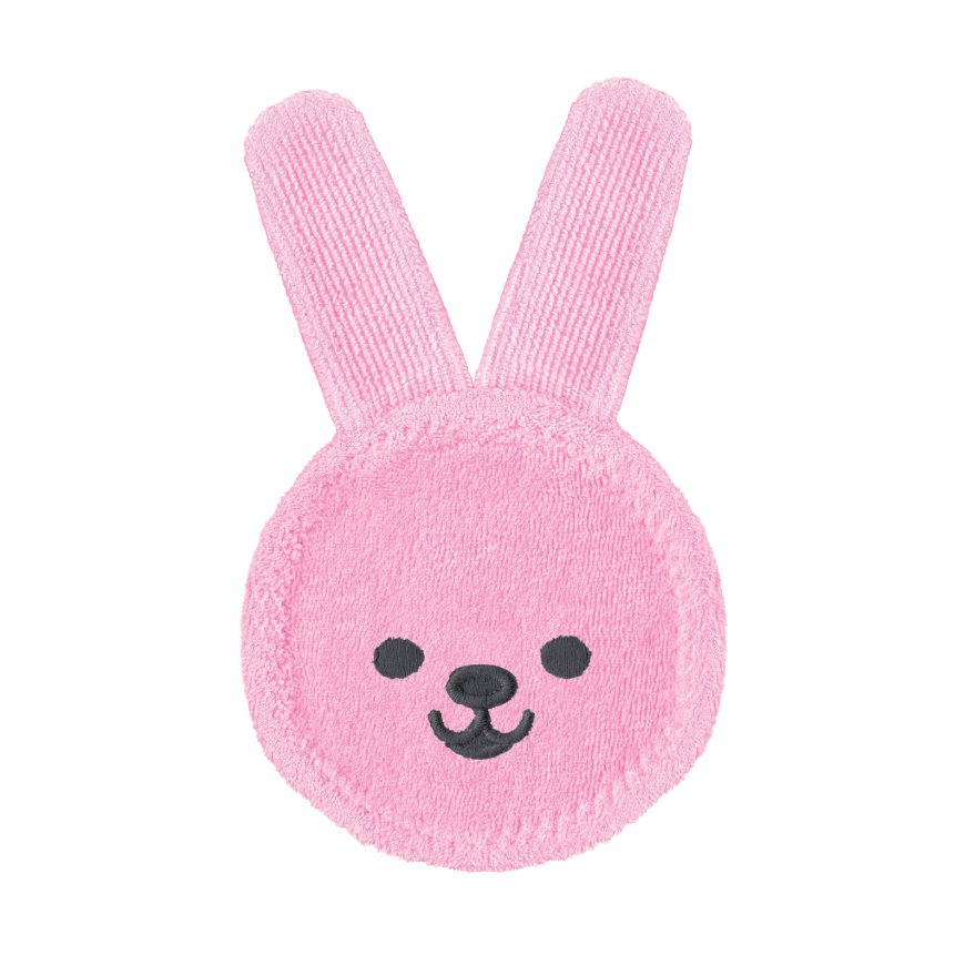 Mam Oral Care Rabbit Γάντι Καθαρισμού της Στοματικής Κοιλότητας του Βρέφους Κωδ 611 από 0+ Μηνών 1 Τεμάχιο – ροζ
