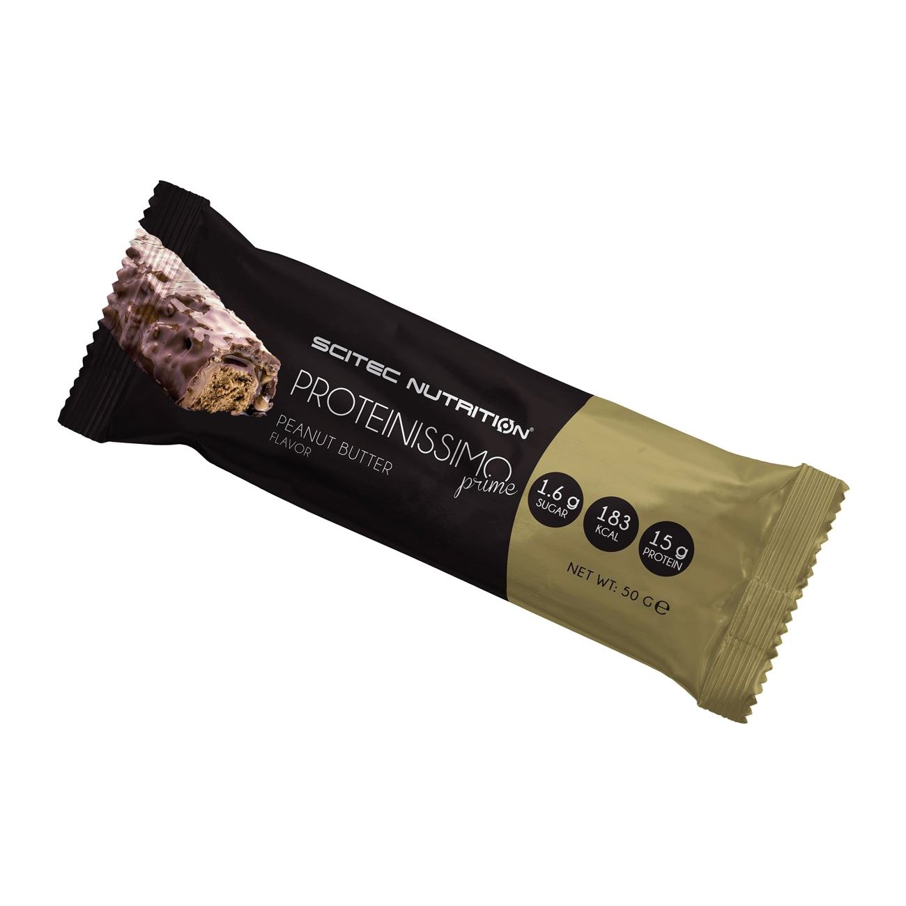 Scitec Nutrition Proteinissimo Prime Μπάρα Πρωτεΐνης 50gr – Peanut Butter