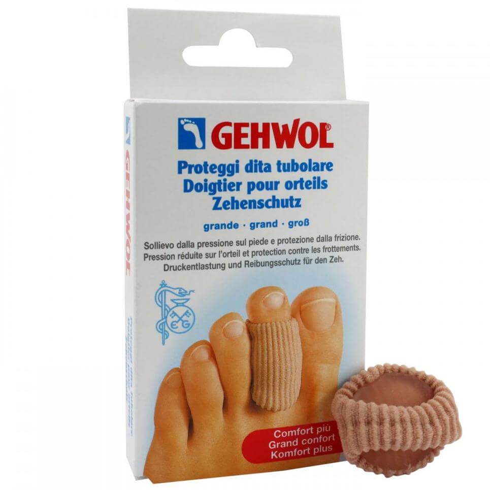Gehwol Toe Protection Προστατευτικός Δακτύλιος, Προστατεύει από Πίεση σε Μυρμηγκιές και Κάλους 2 τεμάχια – μεγάλο (L)