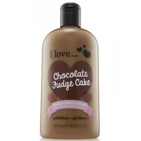 I love… Bath & Shower Creme Ενυδατικό Αφρόλουτρο 500ml – Chocolate Fudge Cake