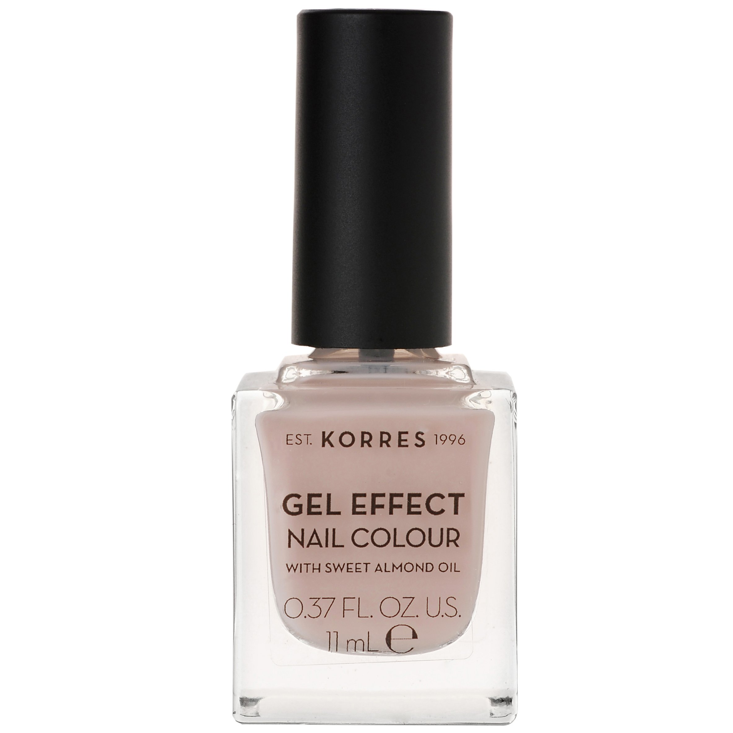 Korres Gel Effect Nail Colour Βερνίκι Νυχιών Απόλυτης Λάμψης & Διάρκειας, με Αμυγδαλέλαιο 11ml – Sandy Nude 31