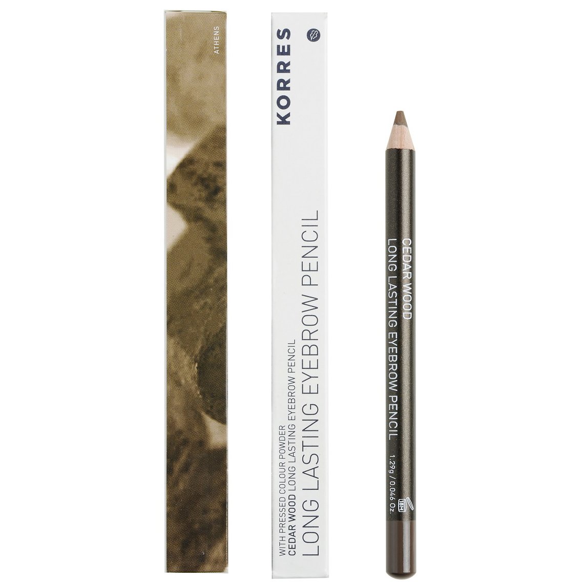 Korres Eyebrow Μολύβι Φρυδιών 1.29ml – ΣΚΟΥΡΑ ΑΠΟΧΡΩΣΗ