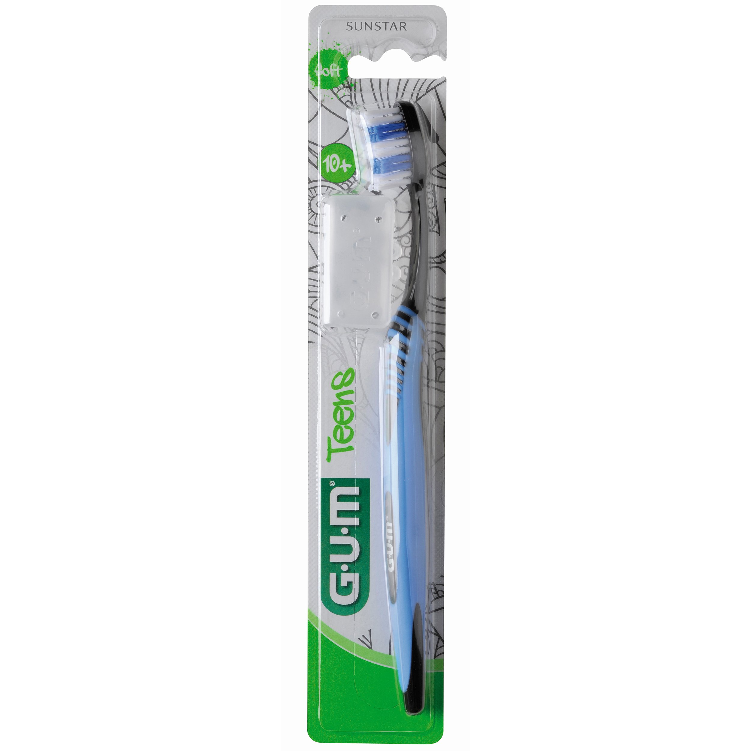 Gum Teens Soft Οδοντόβουρτσα για Εφήβους 10+ ετών (904) – μπλέ