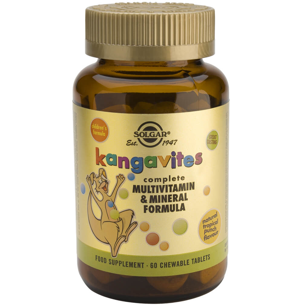 Solgar Kangavites Multivitamin & Mineral Formula 60 tablets – TROPICAL
