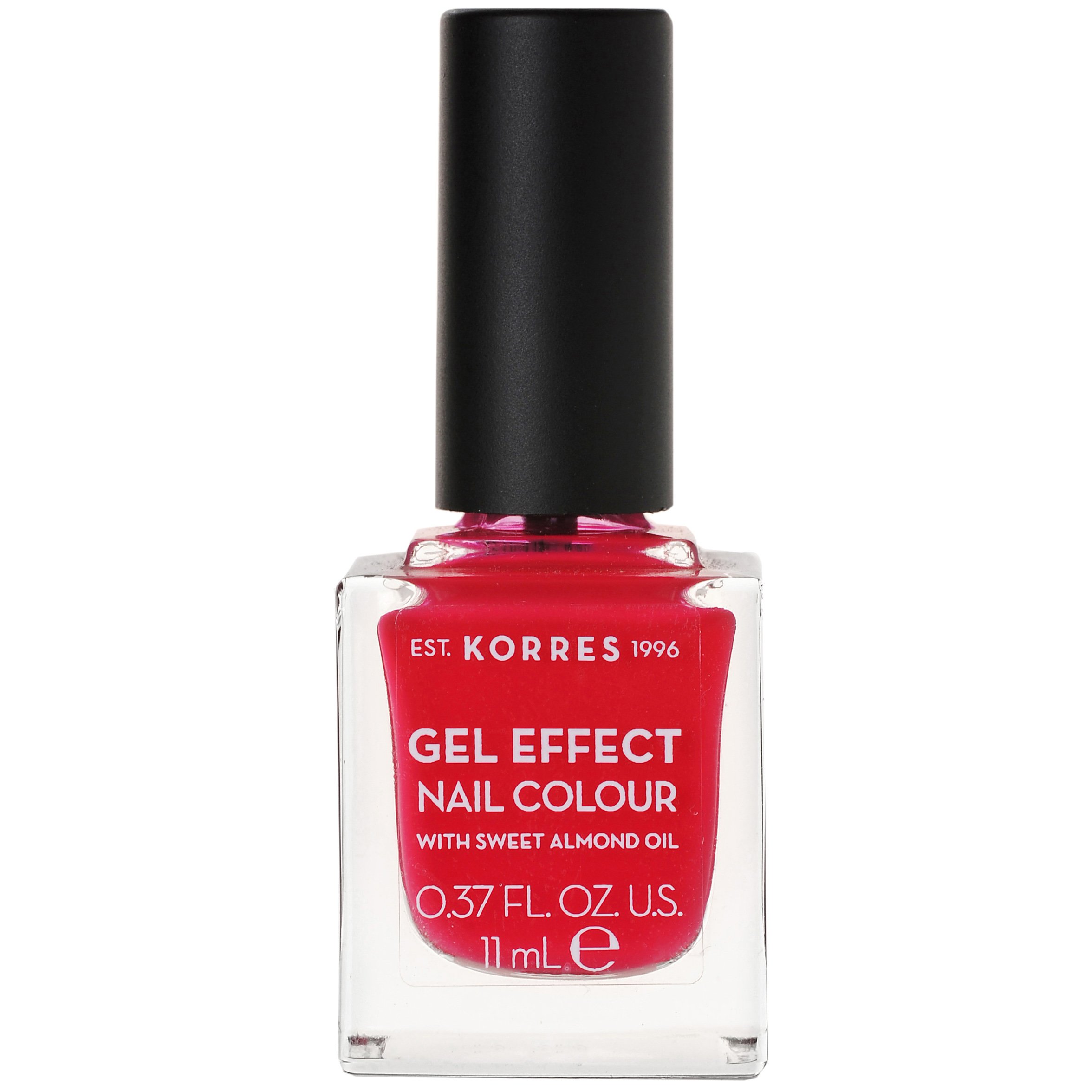 Korres Gel Effect Nail Colour Βερνίκι Νυχιών με Αμυγδαλέλαιο για Έντονη Λάμψη & Μεγάλη Διάρκεια 11ml