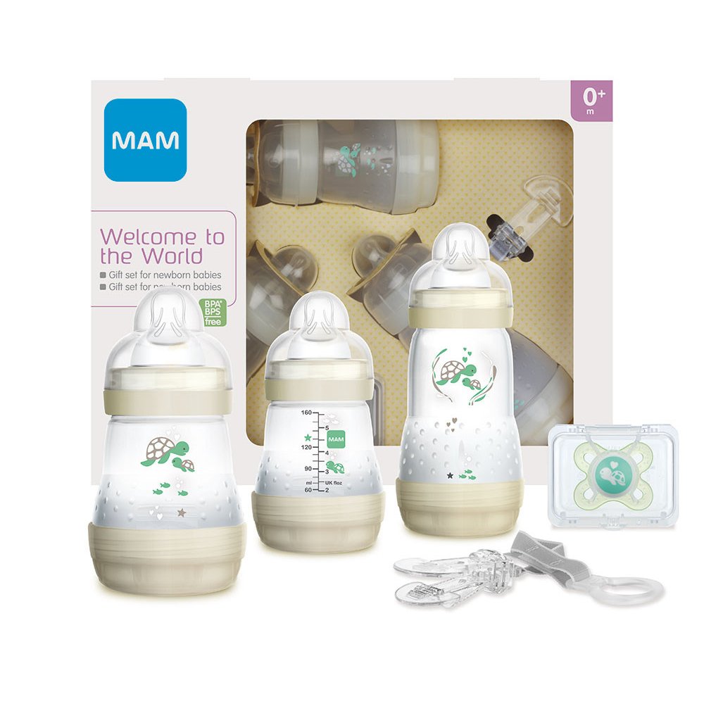 Mam Welcome to the World Σετ Δώρου 5 Τεμαχίων για Νεογέννητα Κωδ 660 από 0+ Μηνών – κίτρινο