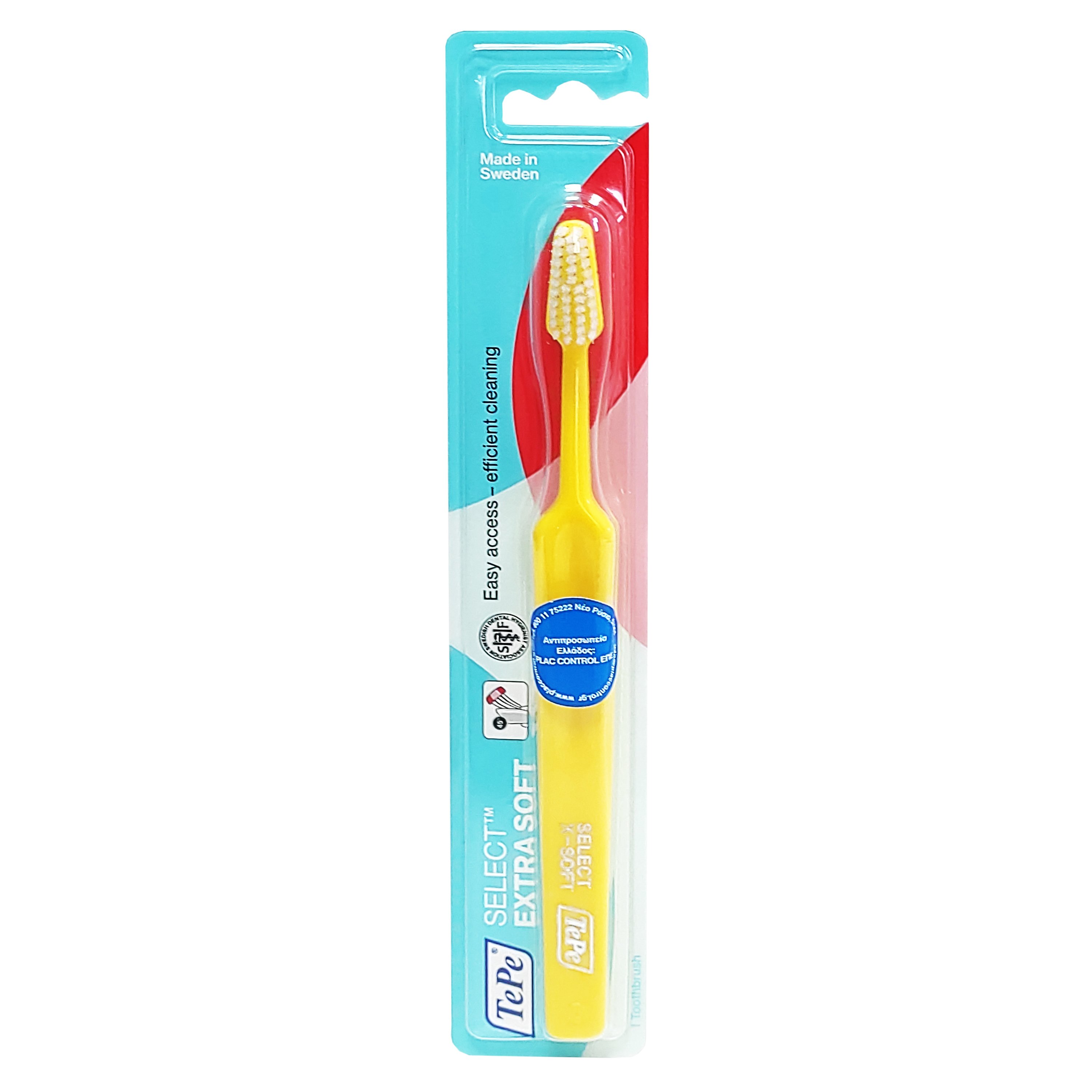 Tepe Select Extra Soft Οδοντόβουρτσα Πολύ Μαλακή για Αποτελεσματικό Καθαρισμό & Προστασία των Ούλων 1 Τεμάχιο – κίτρινο
