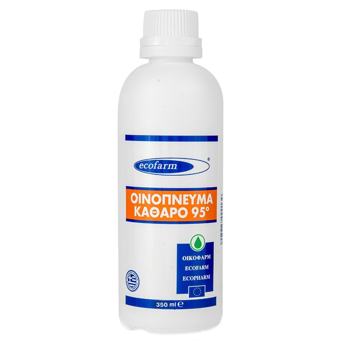 Ecofarm Καθαρό Οινόπνευμα 95° 350ml 1 Τεμάχιο