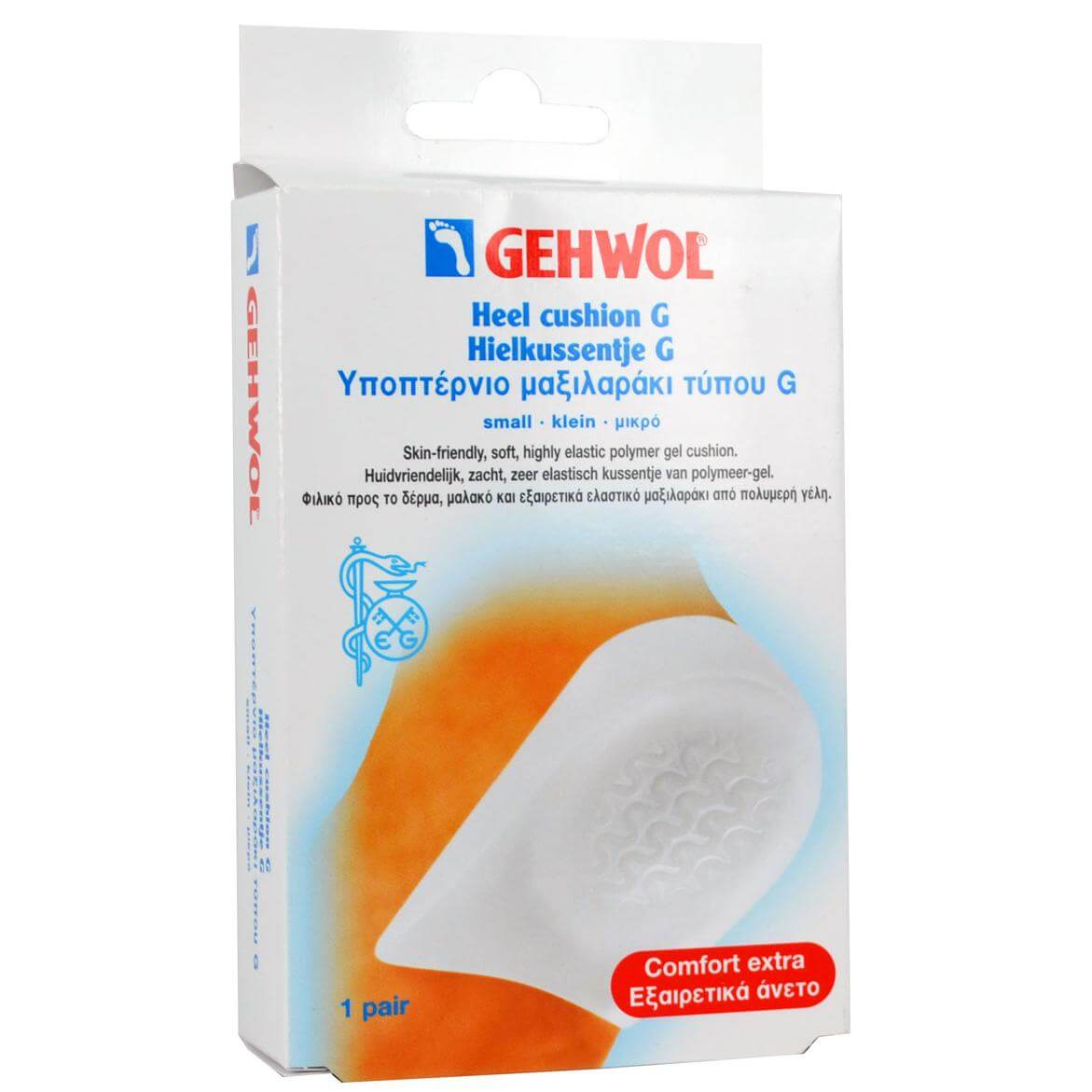 Gehwol Heel Cushion G Υποπτέρνιο Μαξιλαράκι Τύπου G, 2 τεμάχια – μικρό (S)