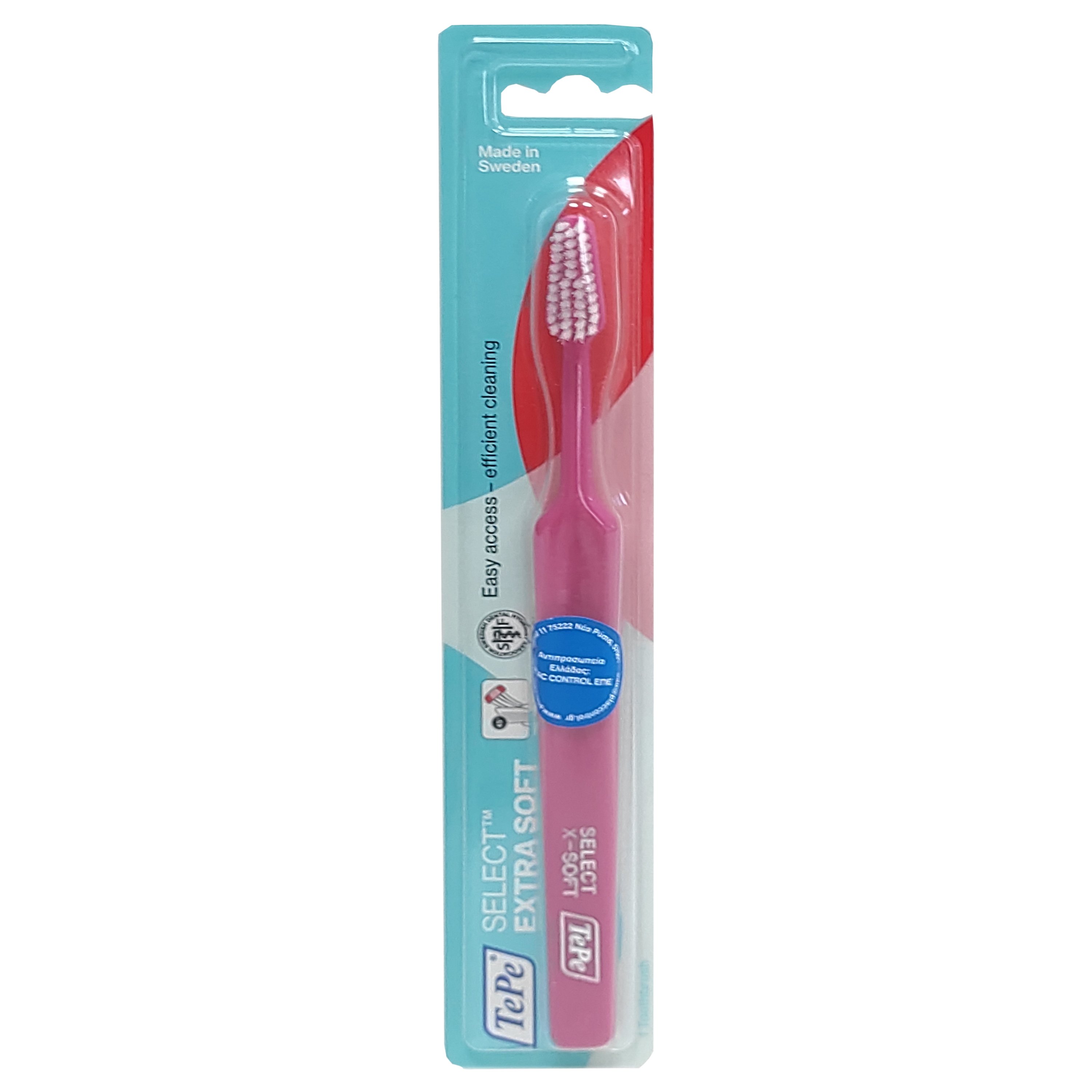 Tepe Select Extra Soft Οδοντόβουρτσα Πολύ Μαλακή για Αποτελεσματικό Καθαρισμό & Προστασία των Ούλων 1 Τεμάχιο – φούξια