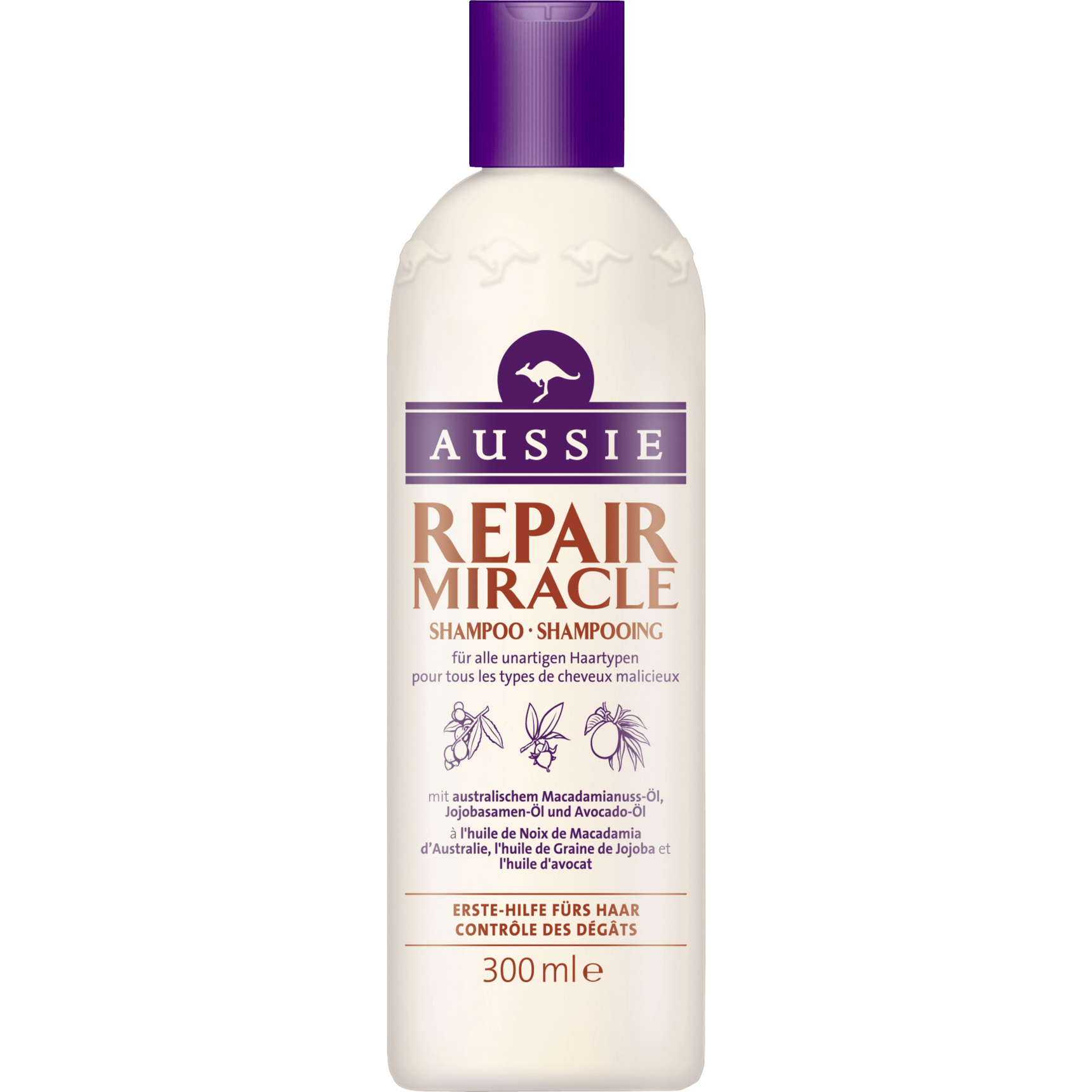 Aussie Repair Miracle Shampoo Damage Control Σαμπουάν για Ατίθασα Μαλλιά 300ml
