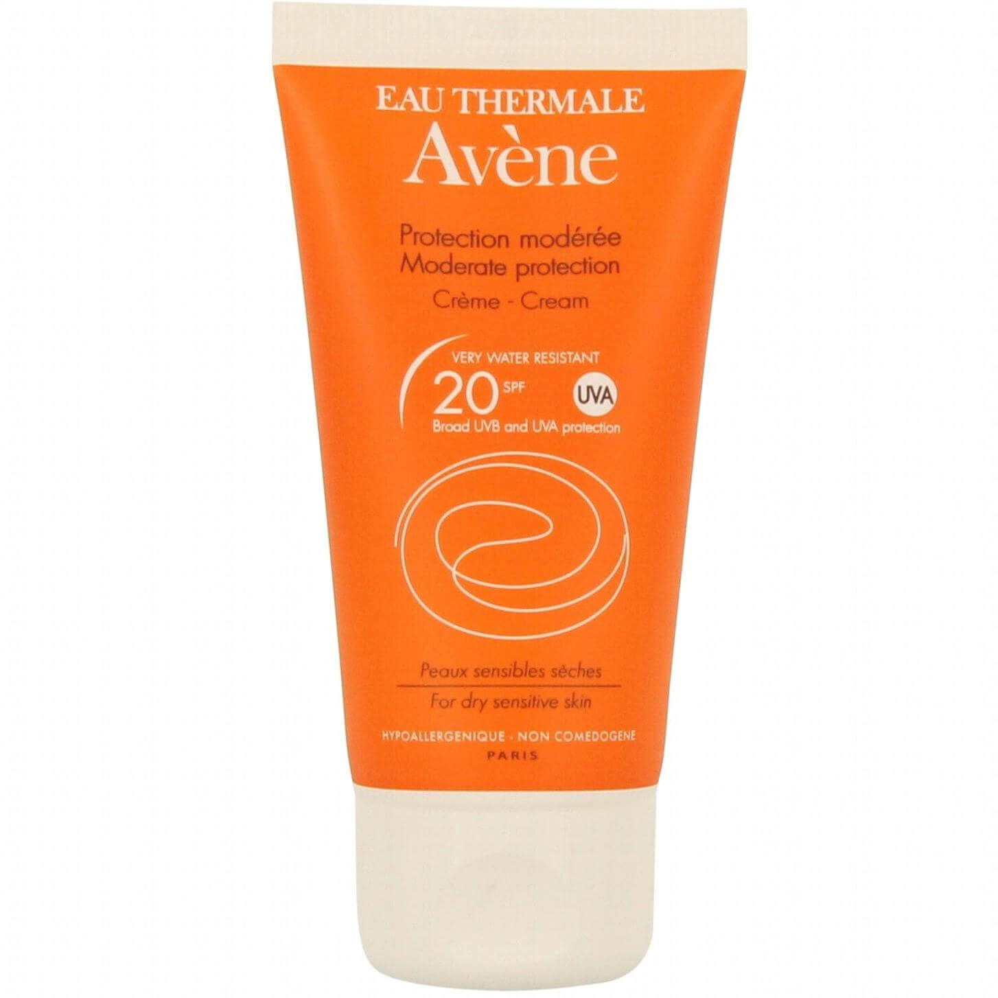 Avene Creme Spf20 Μέτρια Αντηλιακή Προστασία του Ευαίσθητου – Ξηρού Δέρματος του Προσώπου 50ml
