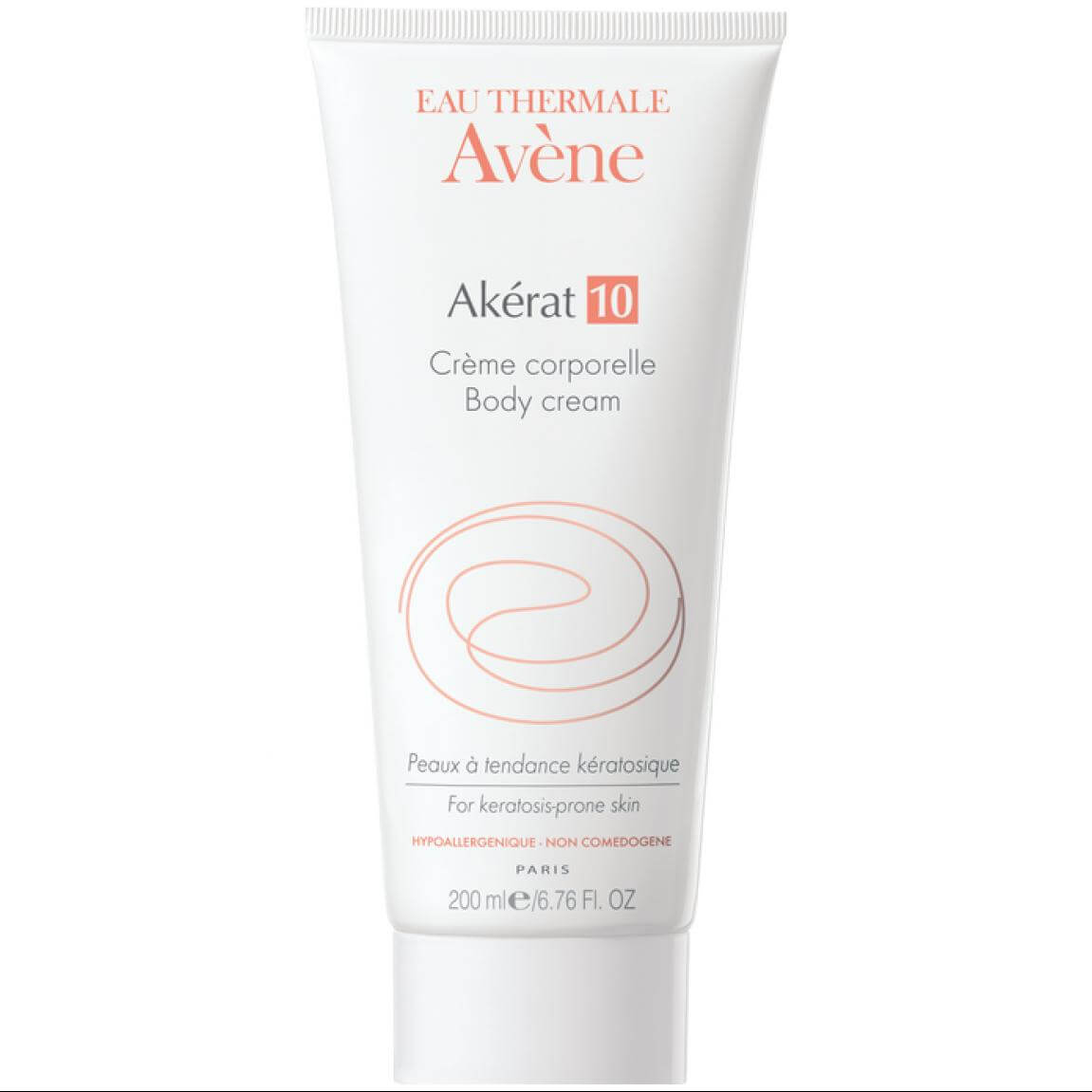 Avene Creme Corporelle Akerat 10 Κρέμα Σώματος για Τραχύ Δέρμα, Φτέρνες, Γόνατα & Αγκώνες 200ml