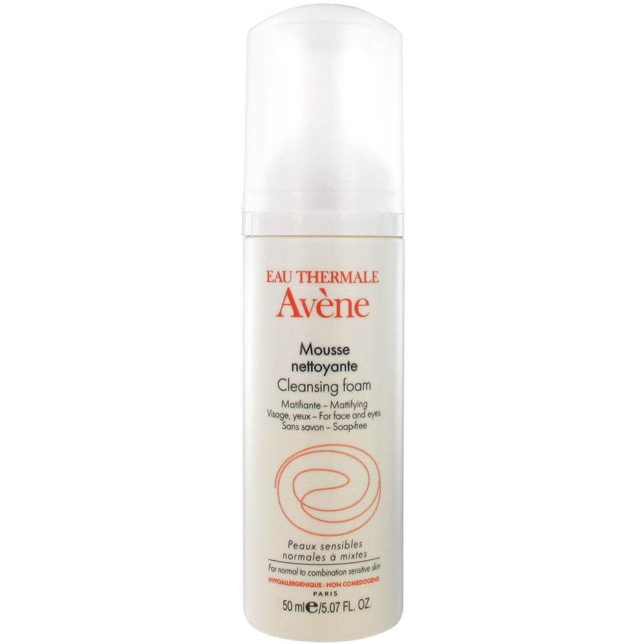 Avene Mousse Nettoyante Αφρός Καθαρισμού για Πρόσωπο & Μάτια σε Travel Size 50ml