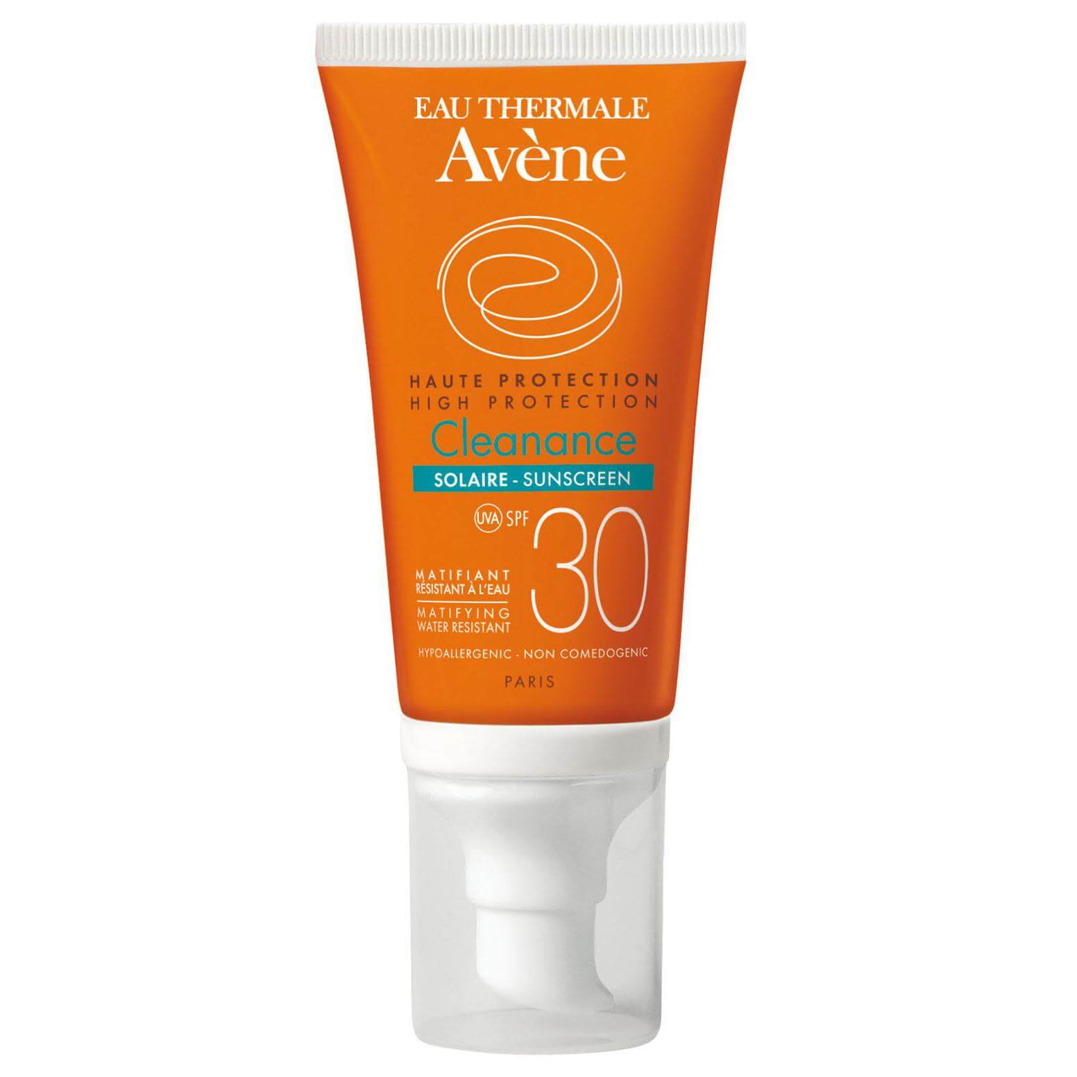 Avene High Protection Cleanance Solaire Spf30 Υψηλή Προστασία, Ματ Αποτέλεσμα του Λιπαρού Δέρματος & Δέρματος με Τάση Ακμής 50ml