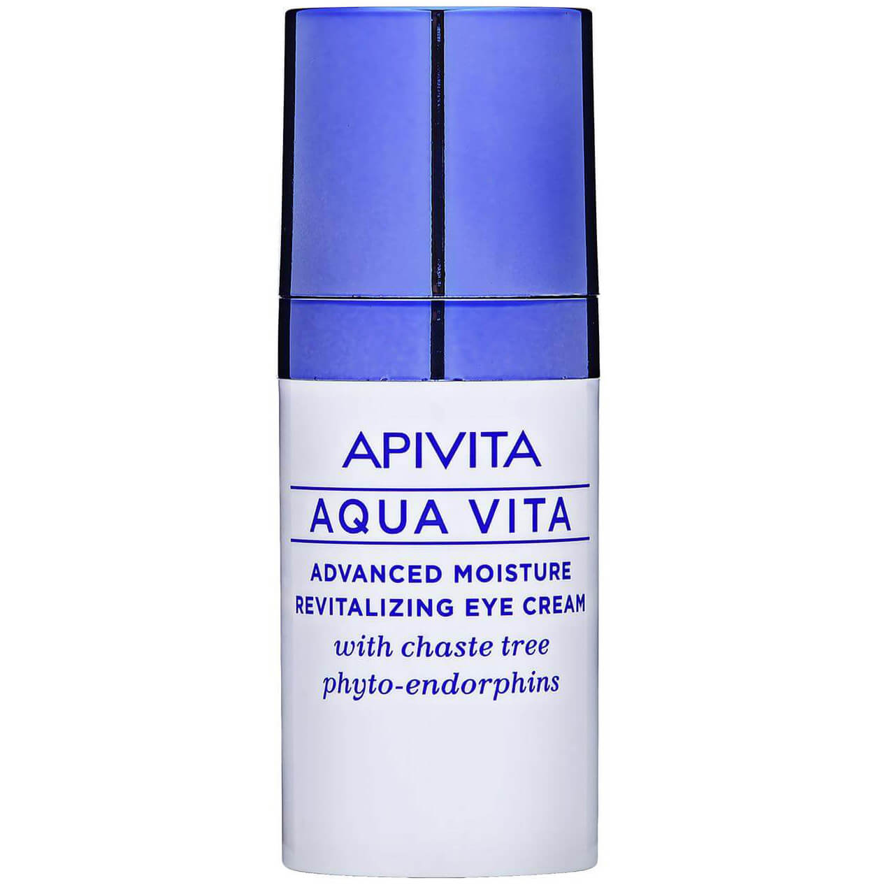 Apivita Aqua Vita Κρέμα Εντατικής Ενυδάτωσης & Αναζωογόνησης Ματιών με Φυτοενδορφίνες Λυγαριάς 15ml