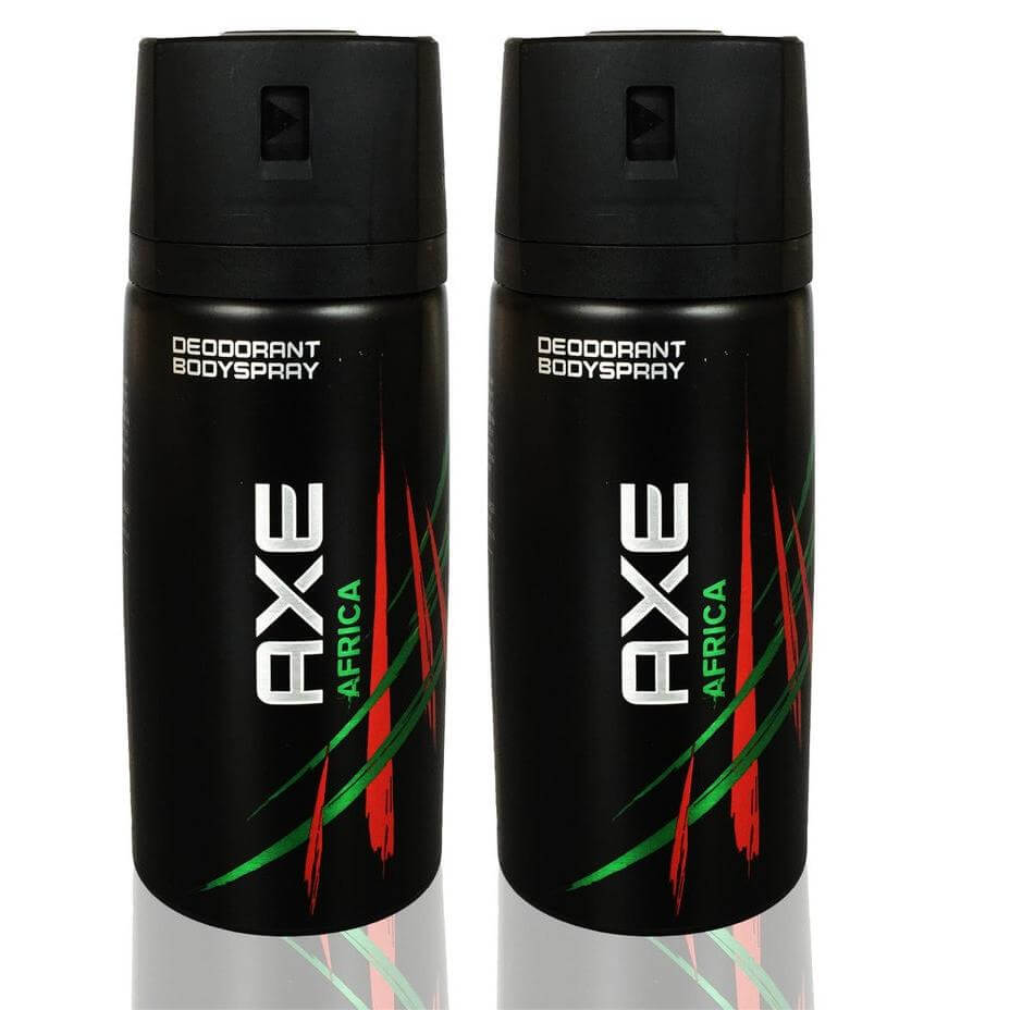 Axe Αποσμητικό Spray Africa 2 x 150ml Πακέτο 1+1