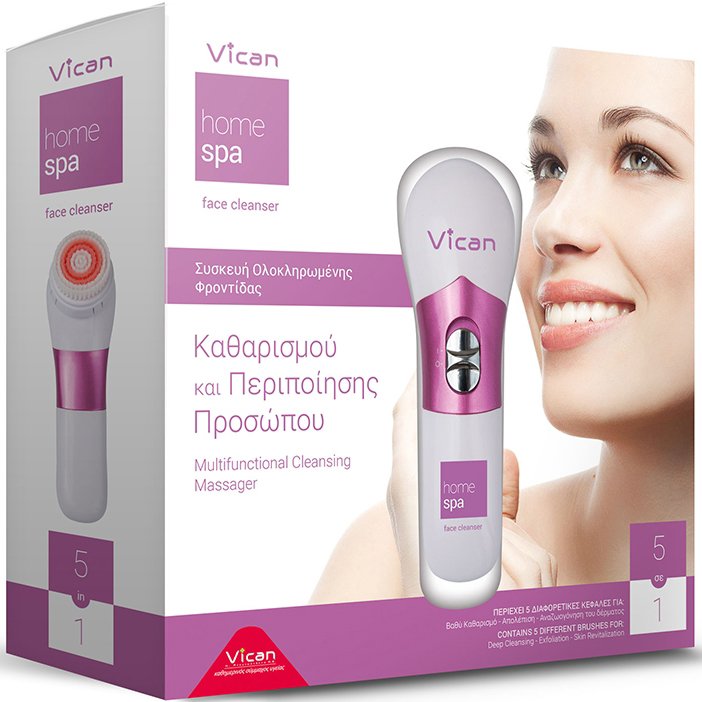 Vican Home Spa Συσκευή Καθαρισμού & Περιποίησης Προσώπου 5010