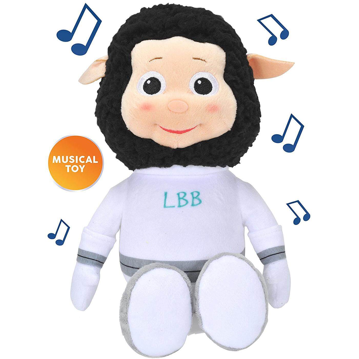 Little Baby Bum Musical Baa Baa Lamb Singing Μουσικό Προβατάκι Λούτρινο Παιχνίδι με 4 Τραγουδάκια Εκμάθησης