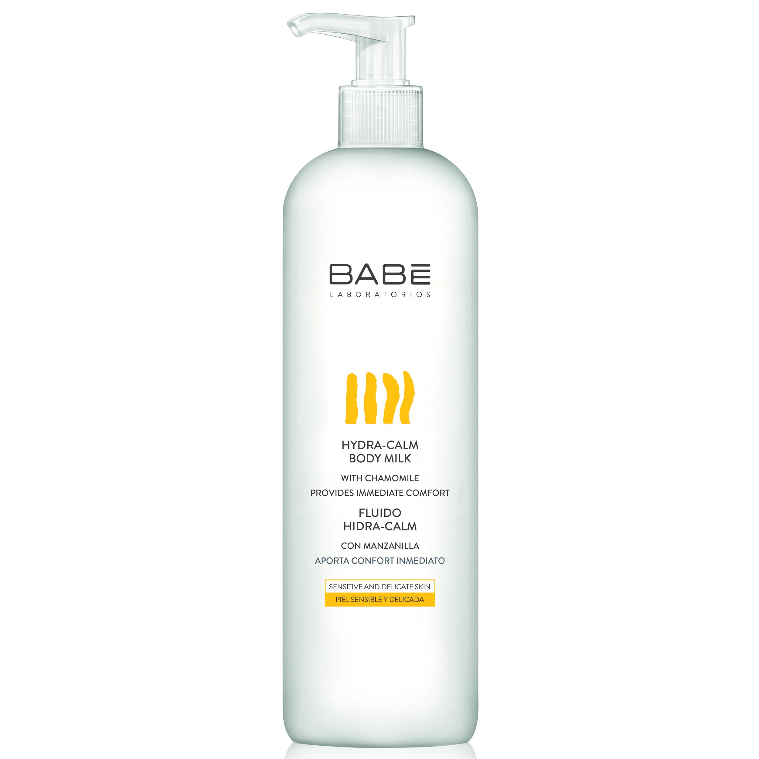 Babe Body Hydra-Calm Body Milk Απαλό Ενυδατικό Γαλάκτωμα Σώματος Βελούδινης Υφής για Ευαίσθητες Επιδερμίδες 500ml