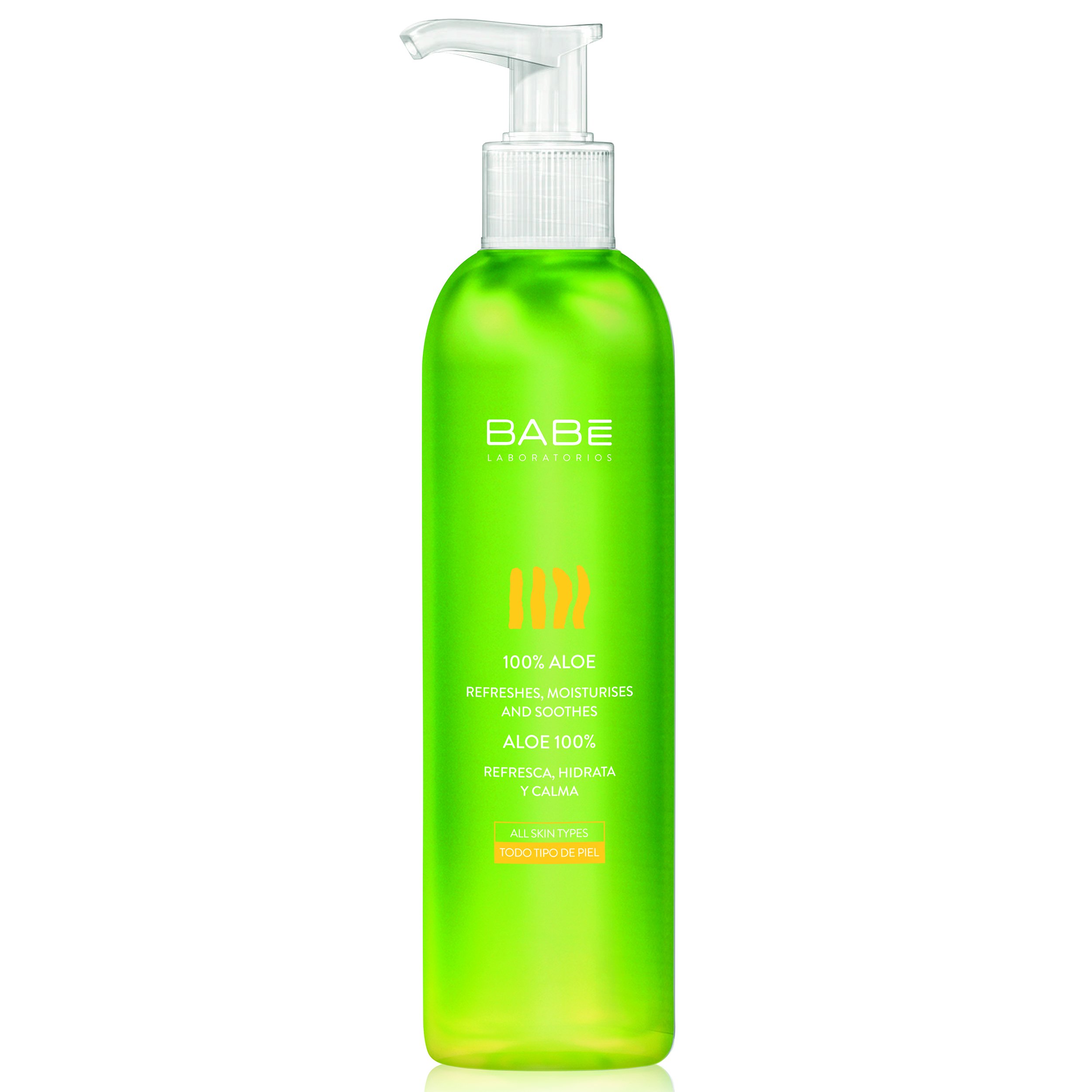 Babe Body 100% Aloe μη Λιπαρό Gel Αλόης με Καταπραϋντικά & Ενυδατικά Συστατικά για την Προστασία της Επιδερμίδας 300ml