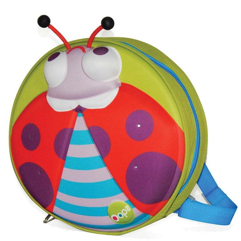 Oops My Starry 3D Backpack Ladybug Σακίδιο Πλάτης με Φωτάκια που Αναβοσβήνουν Πασχαλίτσα