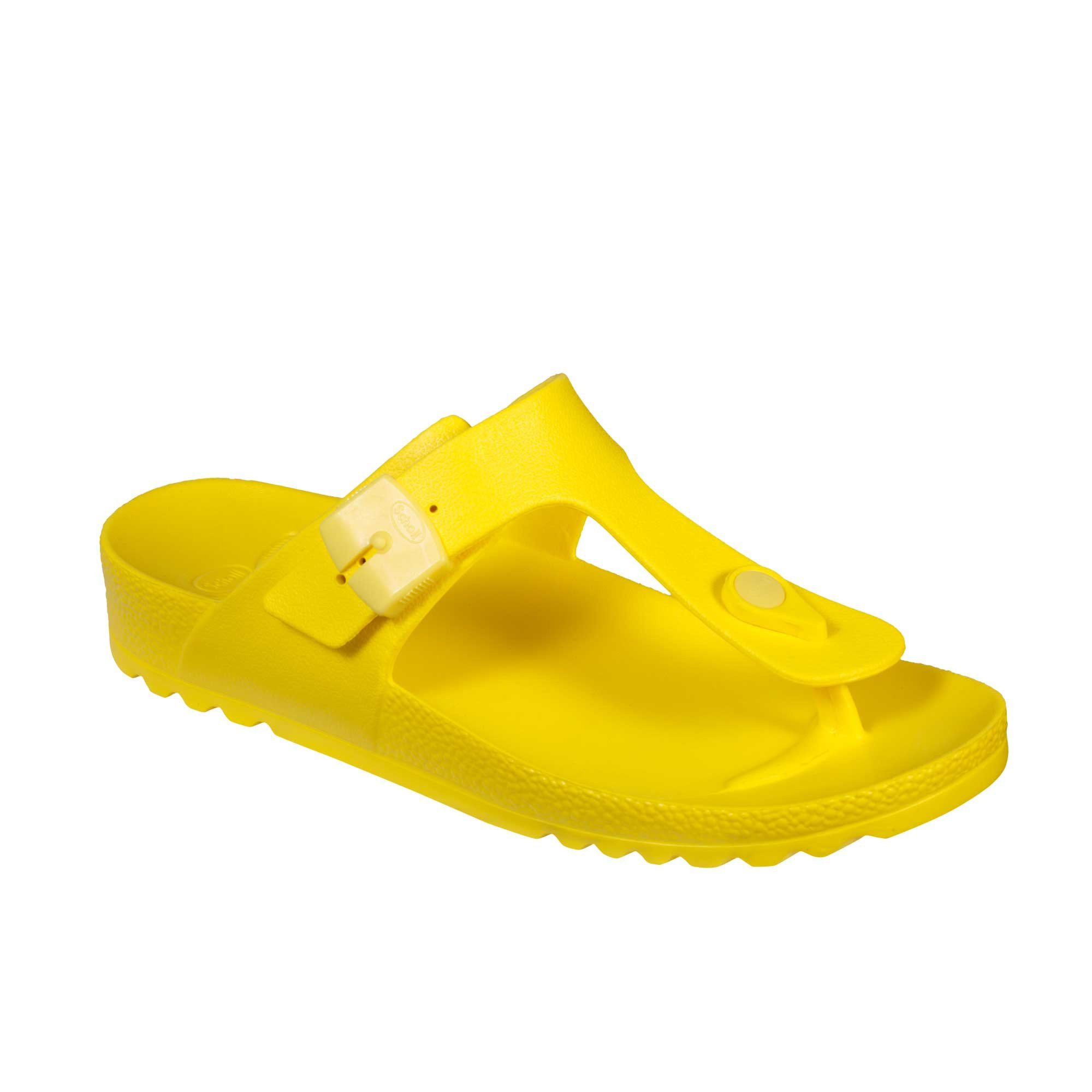 Scholl Shoes Bahia Flip-Flop Yellow Γυναικείες Ανατομικές Παντόφλες,Χαρίζουν Σωστή Στάση & Φυσικό Χωρίς Πόνο Βάδισμα 1Ζευγάρι – 38