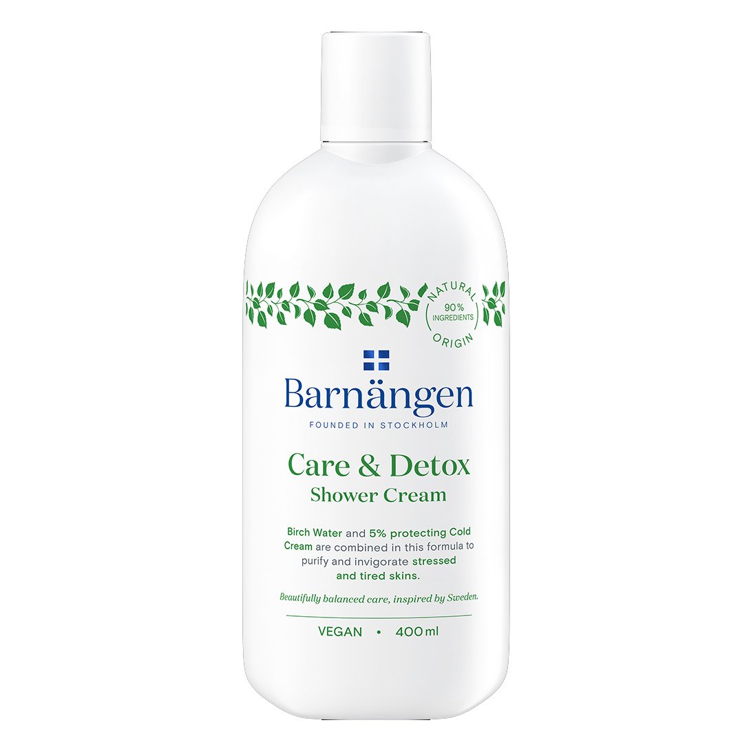 Barnangen Care & Detox Shower Cream Αφρόλουτρο για Αποτοξίνωση & Αναζωογόνηση της Επιδερμίδας 400ml