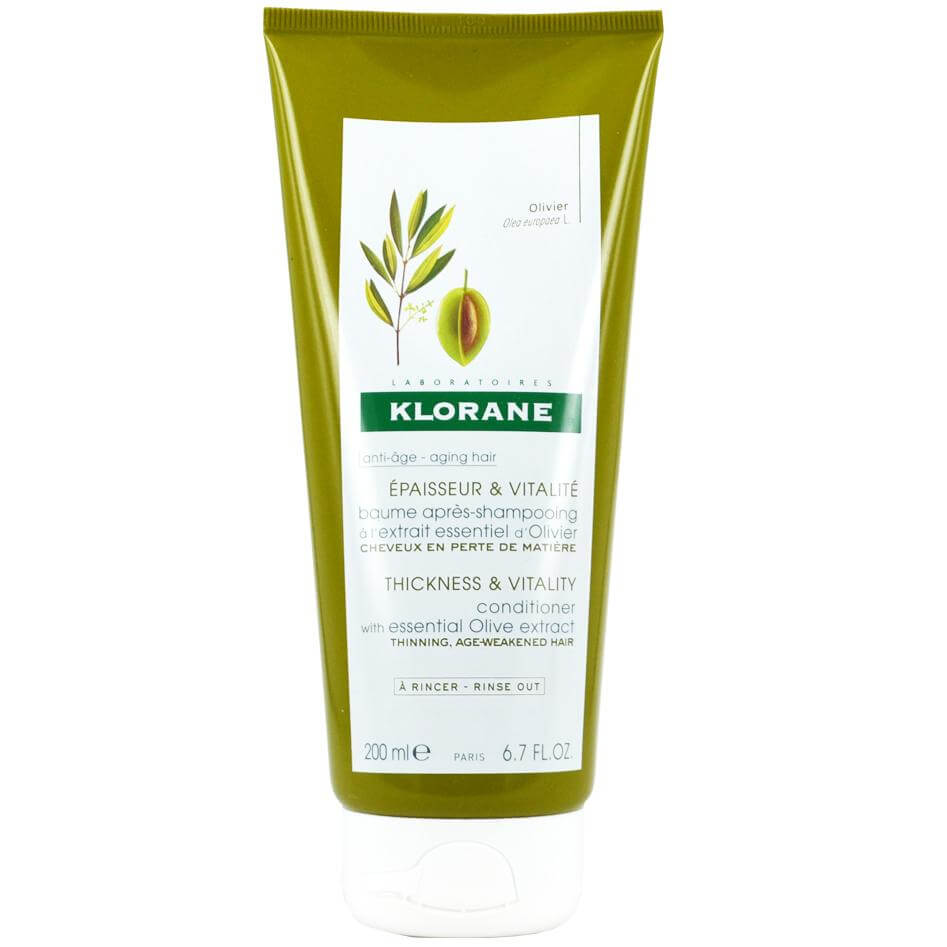 Klorane Baume Apres Shampooing Olive Extract Αντιγηραντική Μαλακτική Κρέμα, με Καθαρό Εκχύλισμα Ελιάς για Αδύναμα Μαλλιά 200ml
