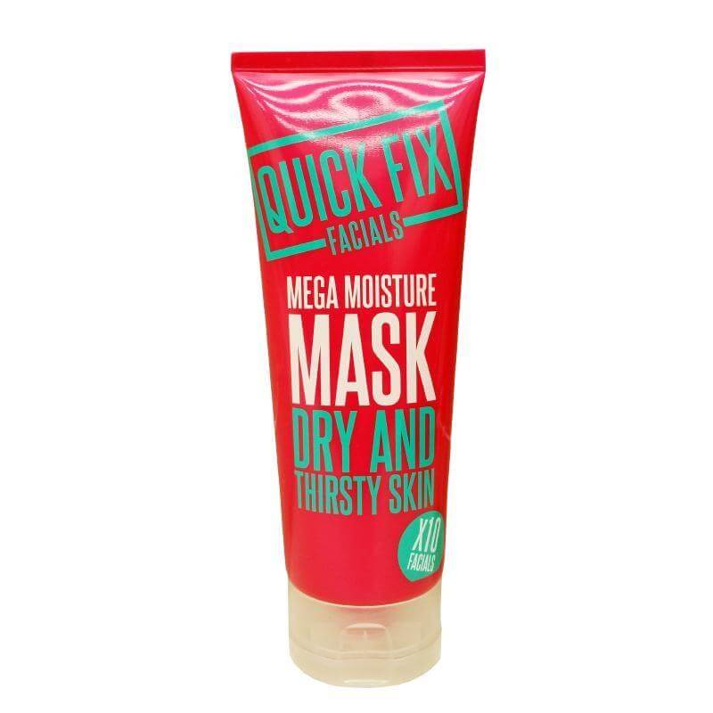 Quick Fix Facials Mega Moisture Mask Μάσκα Προσώπου για Πολύ Ξηρό/Διψασμένο Δέρμα 100ml