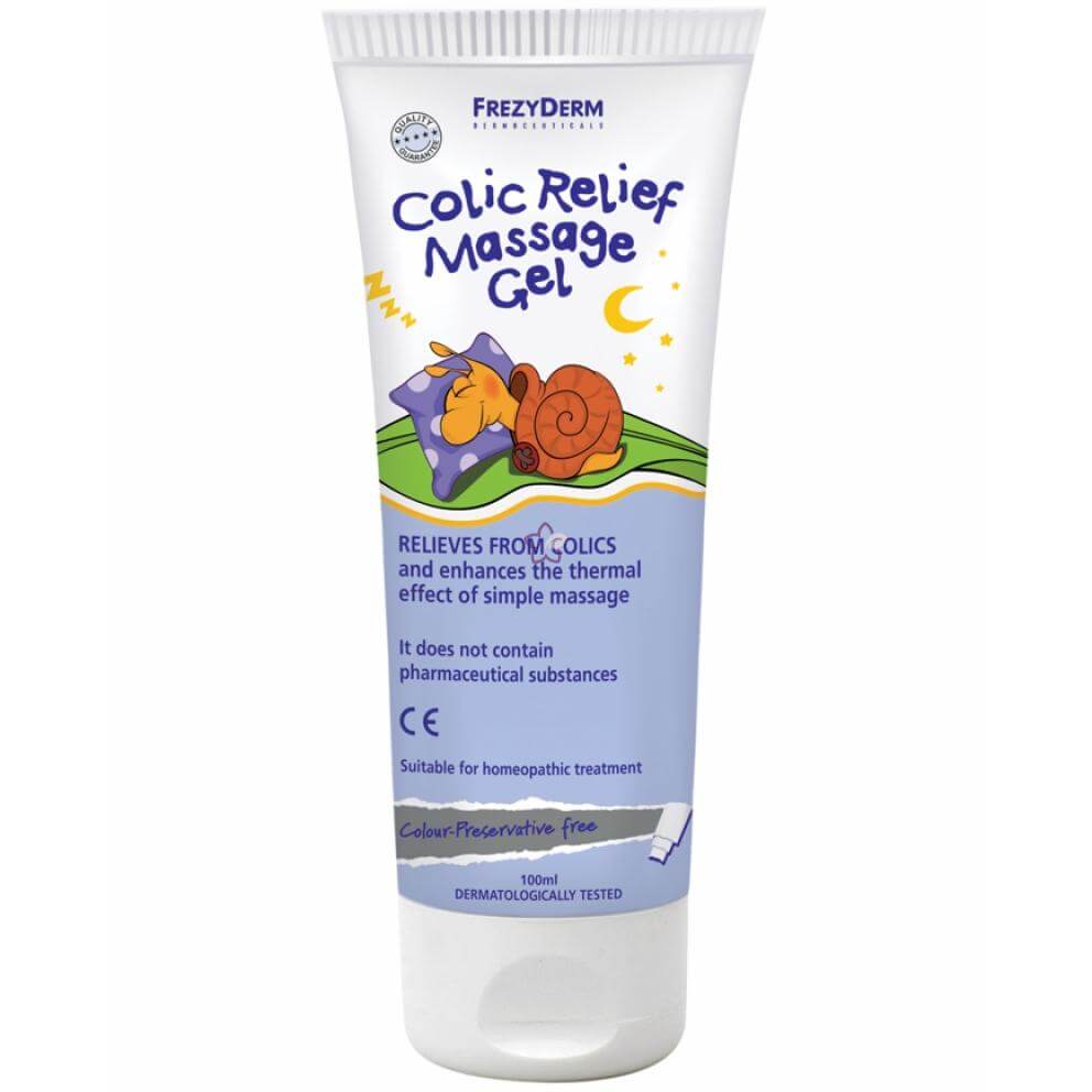 Frezyderm Colic Relief Massage Gel Τζελ Μασάζ για την Ανακούφιση Από τους Κολικούς 100ml