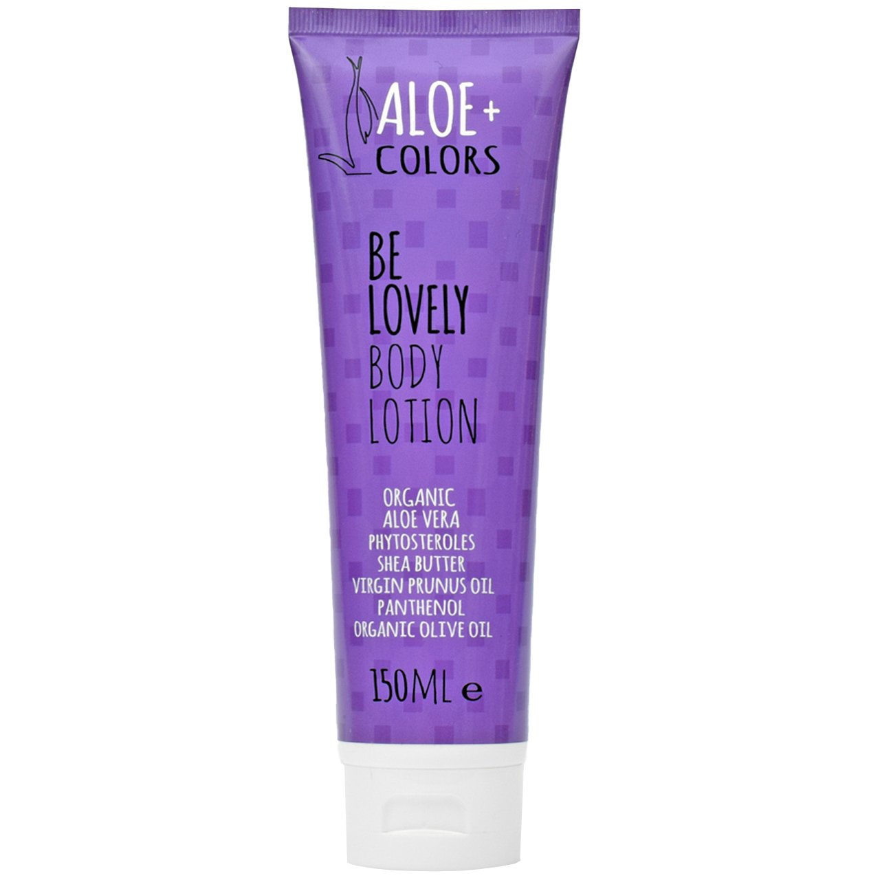 Aloe+ Colors Be Lovely Body Lotion Ενυδατικό Γαλάκτωμα Σώματος για Προστασία & Θρέψη, με Άρωμα Καραμέλα, Πικραμύγδαλο 150ml