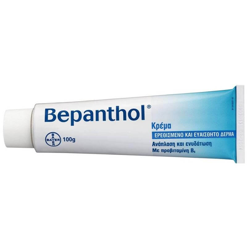 Bepanthol Κρέμα Για Το Ερεθισμένο Και Ευαίσθητο Δέρμα 5% 100 g