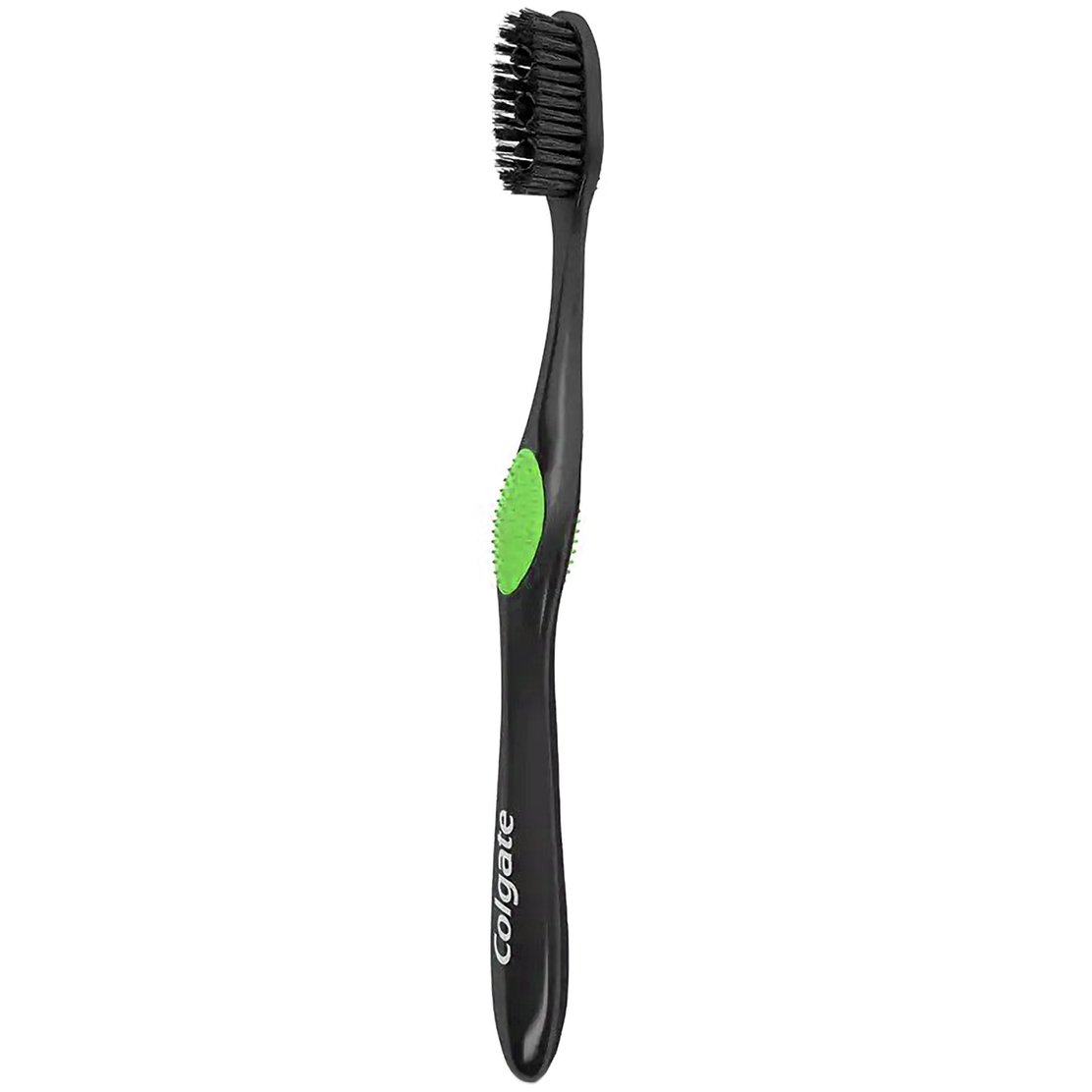 Colgate 360 Charcoal Toothbrush Medium Μέτρια Οδοντόβουρτσα με Ίνες Εμπλουτισμένες με Άνθρακα, για Βαθύ Καθαρισμό 1 Τεμάχιο – Πράσινο