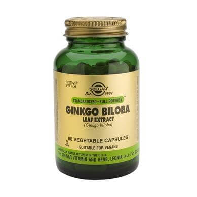 Solgar Sfp Gingko Biloba Leaf Extract 60veg.caps