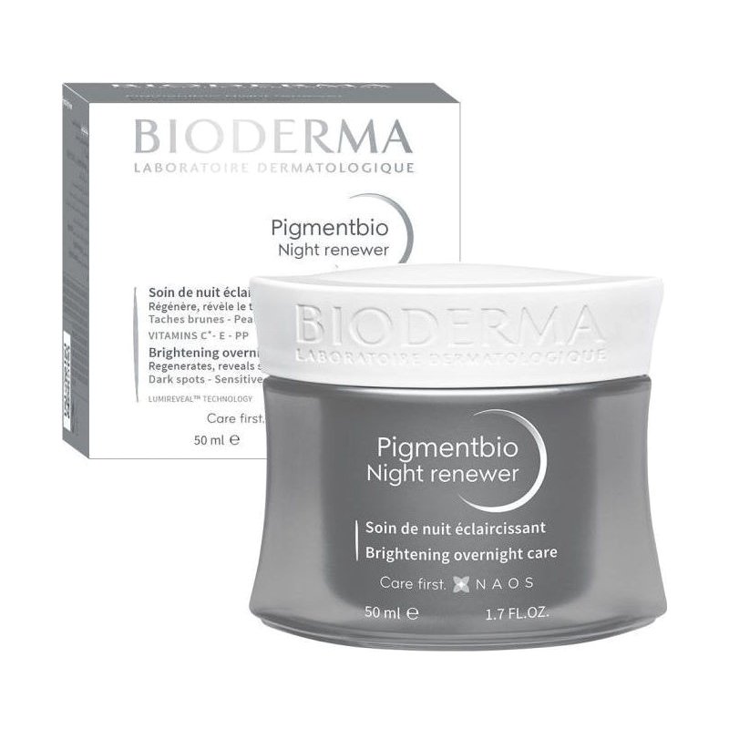 Bioderma Pigmentbio Night Renewer Αναζωογονεί στη Διάρκεια της Νύχτας 50ml