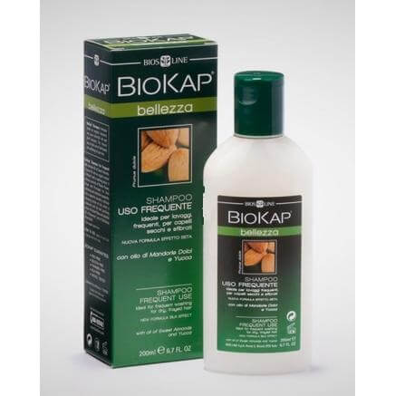 Biokap Shampoo Uso Freguente Κατάλληλο Για Ξηρά Και Ιδιαίτερα Για Ταλαιπωρημένα Μαλλιά 200ml
