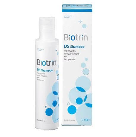 Biotrin DS Shampoo Σαμπουάν Για Πιτυρίδα Σμηγματόρροια Λιπαρότητα 150ml