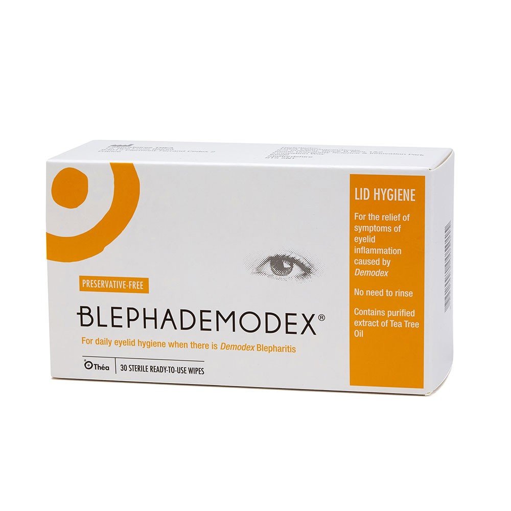 Thea Blephademodex Wipes Υγρά Μαντηλάκια Ματιών 30 Τεμάχια