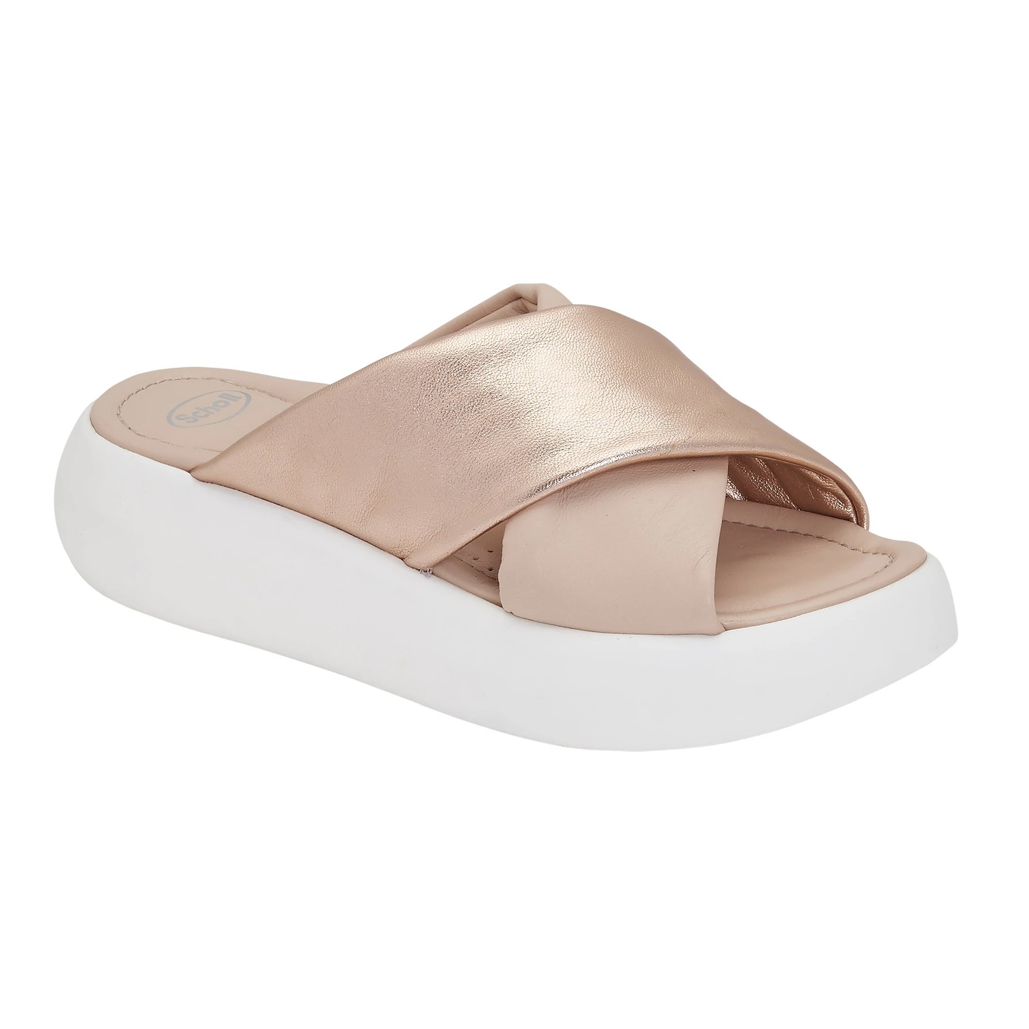Scholl Shoes Boca Cross Light Pink Γυναικεία Καλοκαιρινά Ανατομικά Παπούτσια σε Ροζ Χρώμα, Χαρίζουν Σωστή Στάση & Φυσικό Χωρίς Πόνο Βάδισμα 1 Ζευγάρι – 40